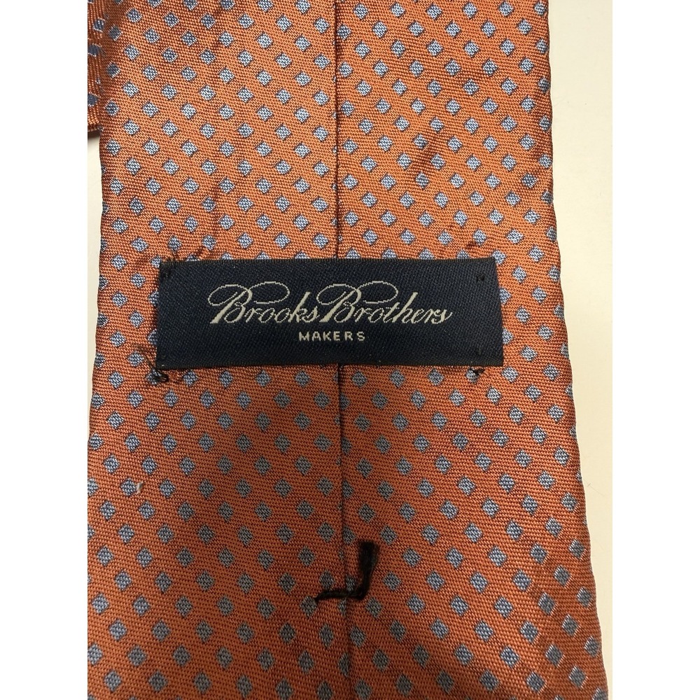 Brooks Brothers Orange‎ Men's Neck Tie